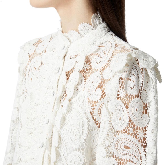 The Kooples Sweaters - The Kooples High Neck Blouse